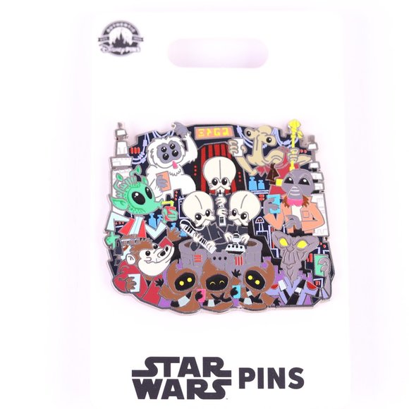 Star Wars Family Cluster Supporting Cast Disney Pin - Picture 5 of 5